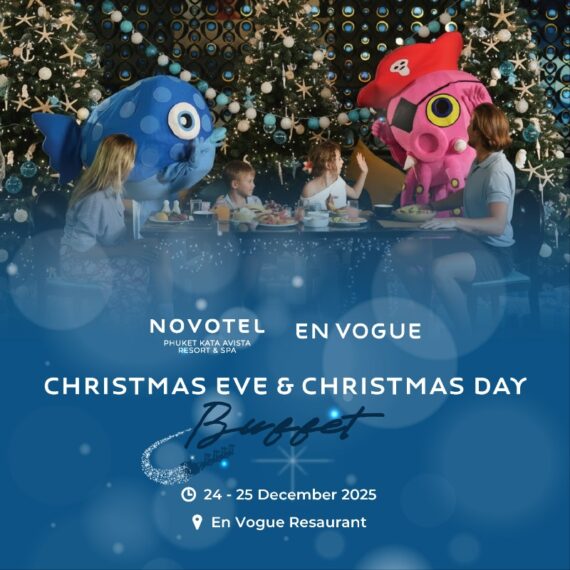Christmas Eve & Christmas Day Buffets 2025 | Novotel Phuket Kata Avista Resort and Spa