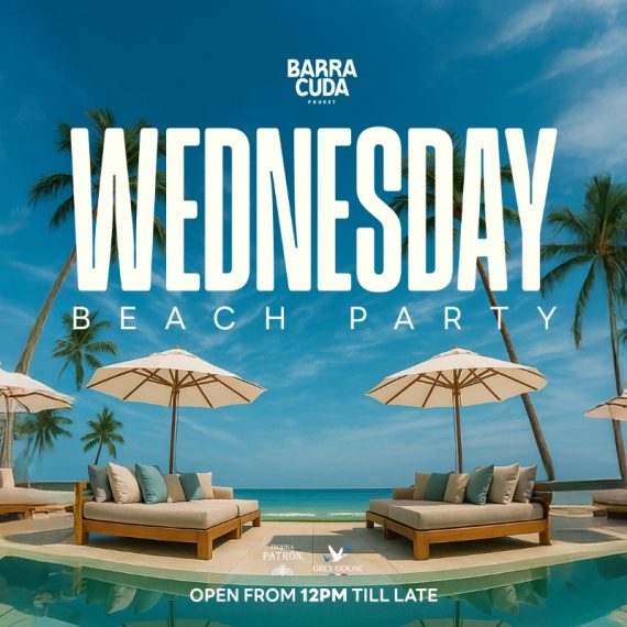Wednesdays @ Barra Cuda Beach Club