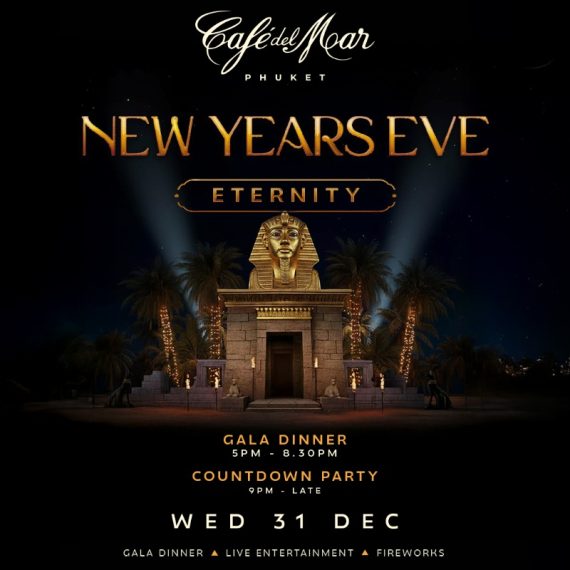 NYE: Eternity @ Café del Mar Phuket | 31.12.25