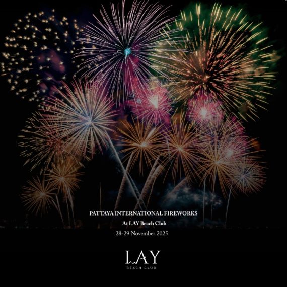 Pattaya International Fireworks Festival 2025 - LAY Beach Club