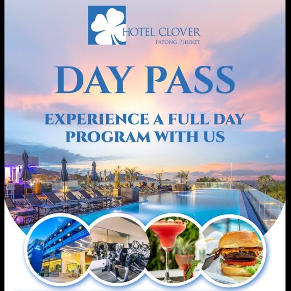 Day Pass Package at Hotel Clover Patong Phuket