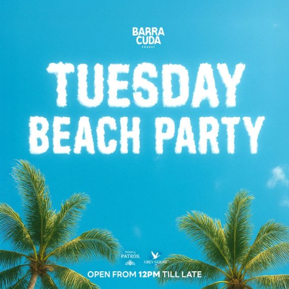 Tuesdays @ Barra Cuda Beach Club