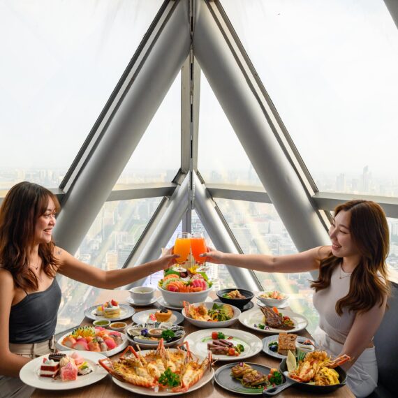 Bangkok Balcony (Indoor Zone) 81st floor at Baiyoke Sky Hotel