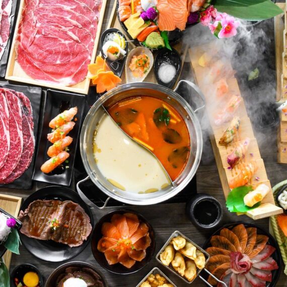 Shabu De Bear & The Bear Shabu Sukiyaki Sushi Buffet Mega Bangna