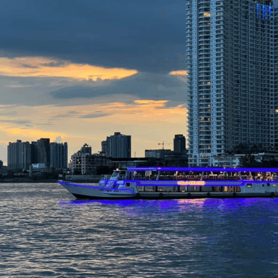 Vela Bangkok Twilight Asiatique The Riverfront (Sunset Round)