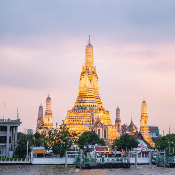 White Orchid Twilight Asiatique The Riverfront