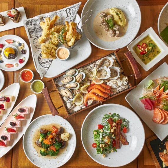 Feast At Royal Orchid Sheraton Riverside Hotel Bangkok