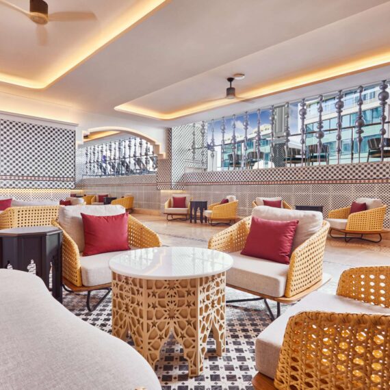 The BelleValia Pool Bar at Valia Hotel Bangkok