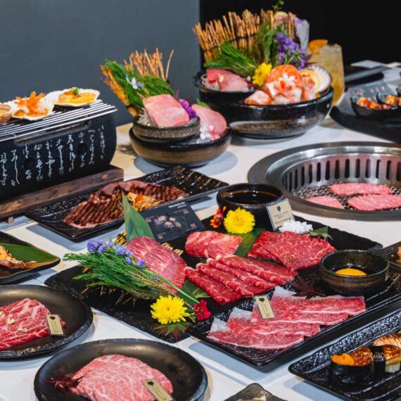 TORA Yakiniku x Café Crystal Design Center