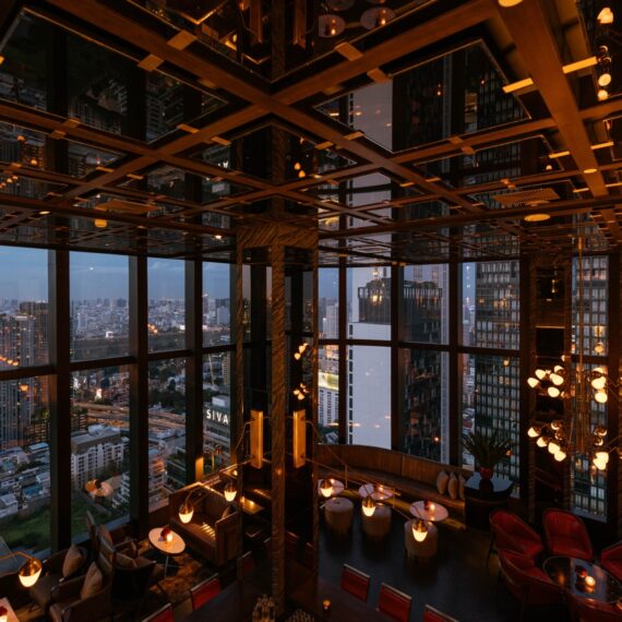 Penthouse Bar + Grill Cocktail Bar at Park Hyatt Bangkok (Level 35)