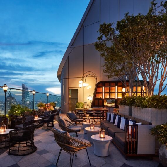 Penthouse Bar + Grill Rooftop at Park Hyatt Bangkok (level 36)