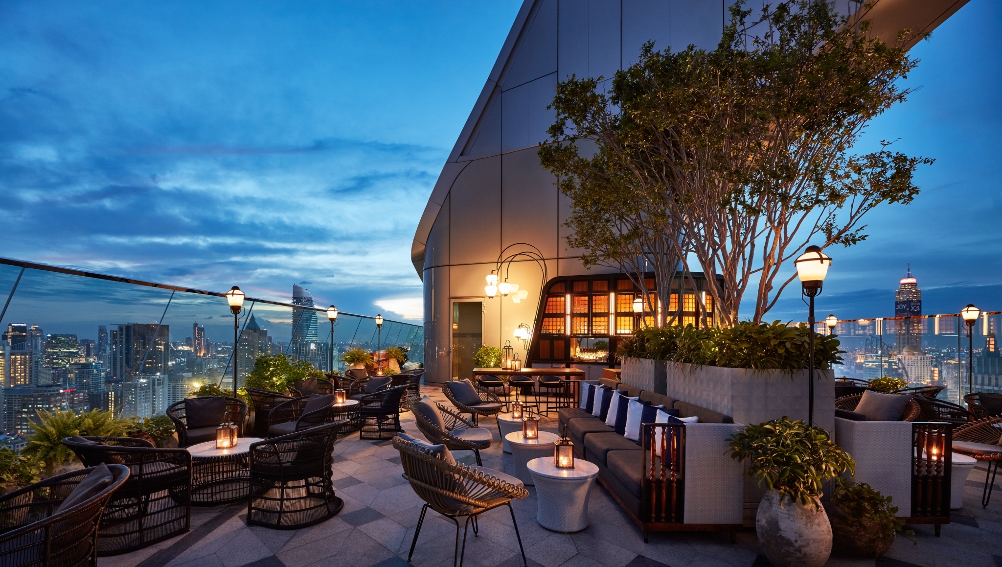 Penthouse Bar + Grill Rooftop at Park Hyatt Bangkok (level 36)