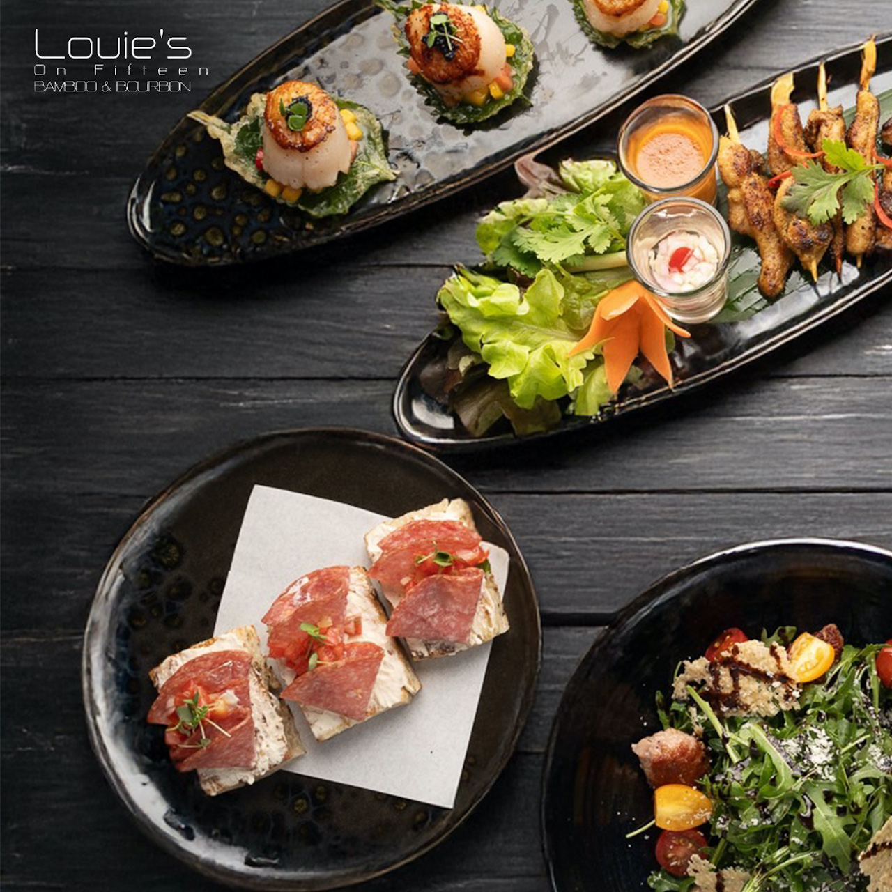 Louie's on fifteen Bamboo & Bourbon