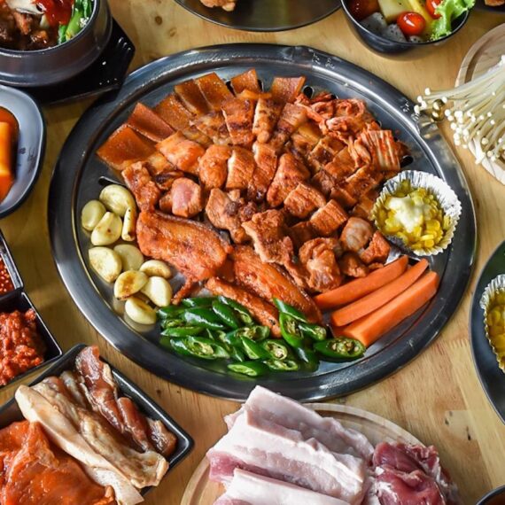 Dream Premium Korean BBQ Buffet Talat Long Ma Si Er - 드림 코리안 비비큐