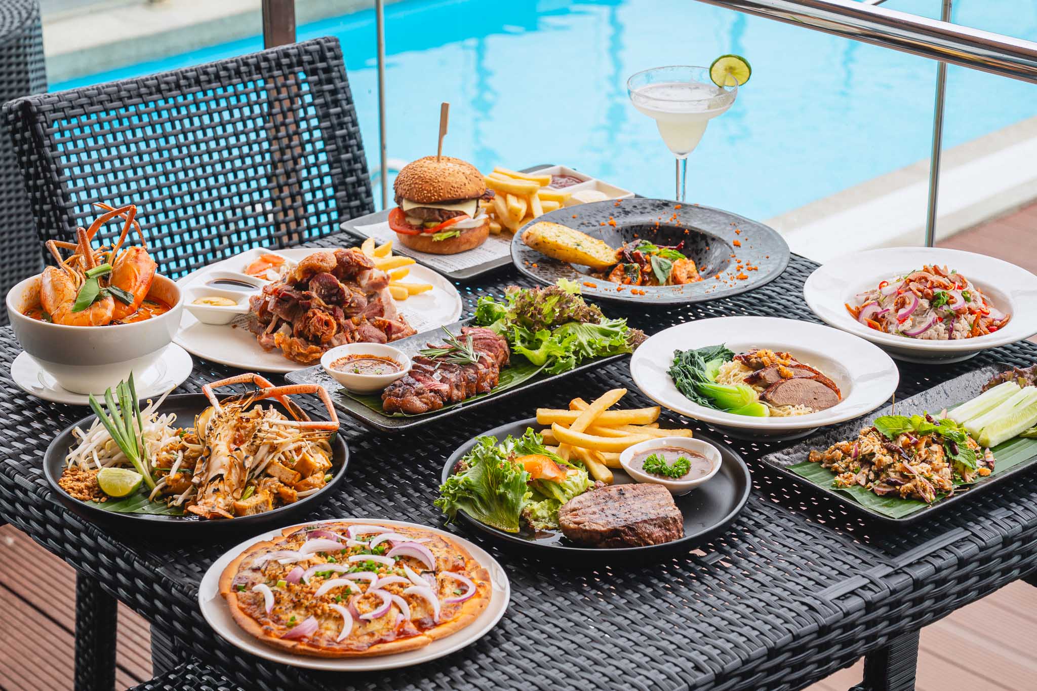 Royal Sky Lounge Pool Bar At Hotel Royal Bangkok