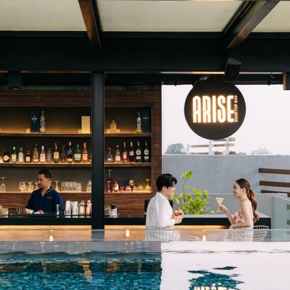 ARISE Rooftop Bar at AMANOR Hotel Chiang Mai