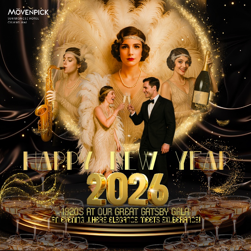 New Year's Eve Buffet - Mövenpick Suriwongse Hotel Chiang Mai 2025