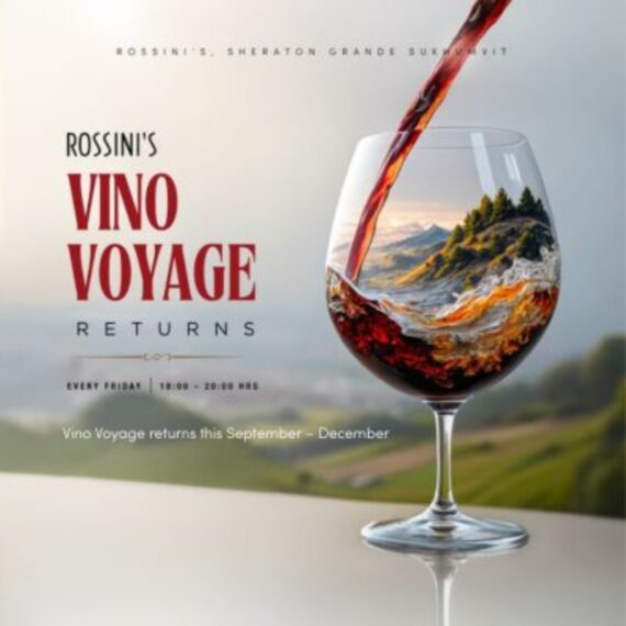 Rossini’s Vino Voyage Returns - November