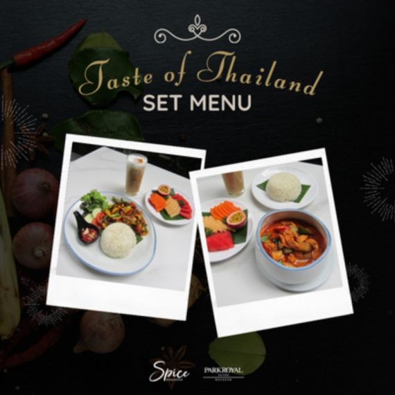"Taste of Thailand" Set Menu THB 349 net