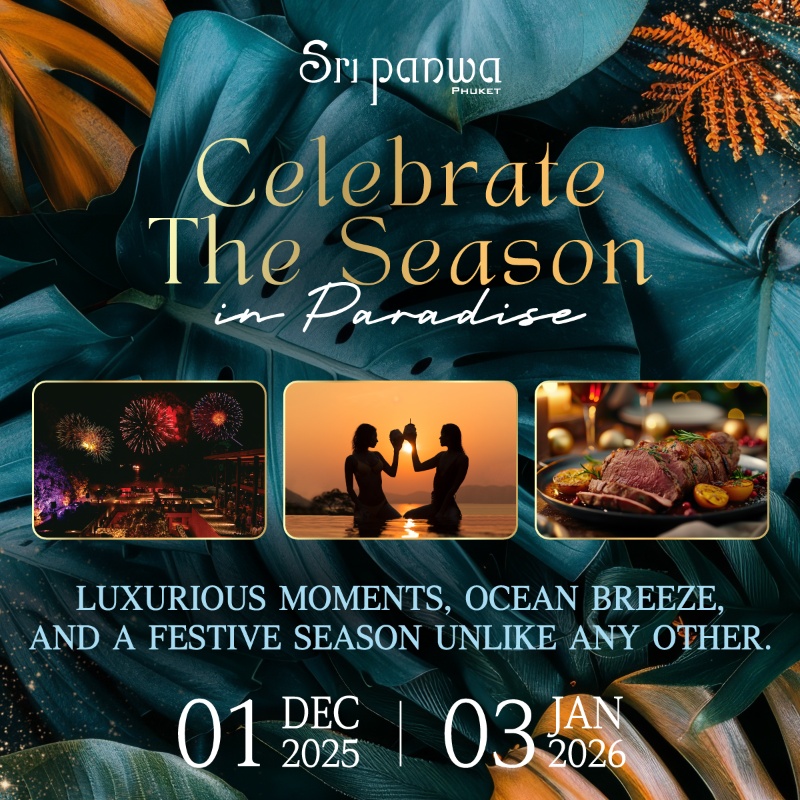 🎄 Celebrate Christmas in Style at Sri panwa Phuket