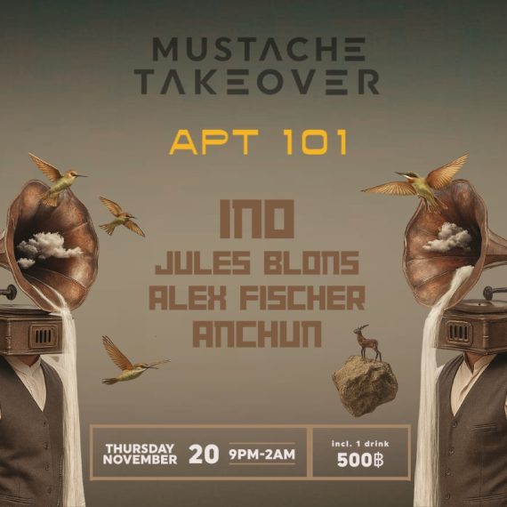 Mustache meets APT 101 | Launch Party Night