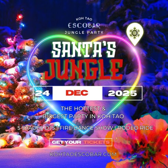 Escobar KohTao - Santa's Jungle🎄🔥 24.12.25
