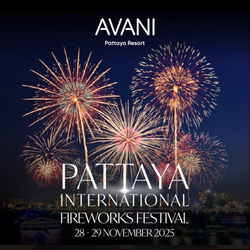 Pattaya International Fireworks 2025 at Avani Pattaya Resort