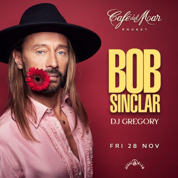 BOB SINCLAR @Café del Mar Phuket | 28.11.25