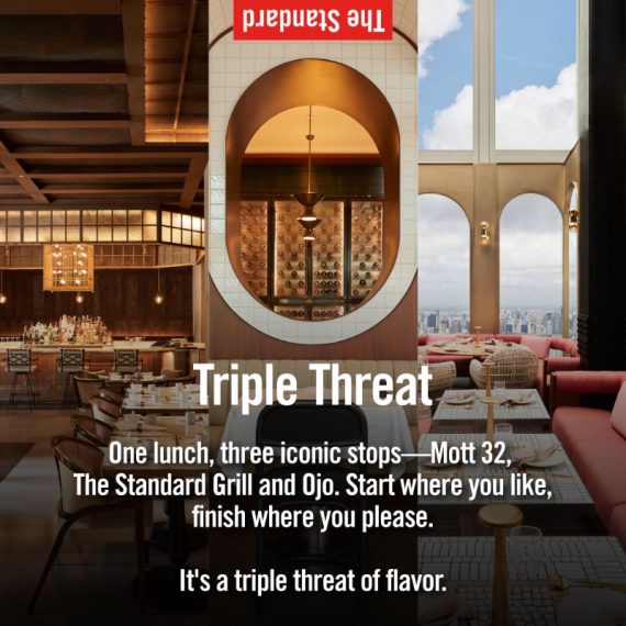 Three of a Kind at The Standard, Bangkok Mahanakhon