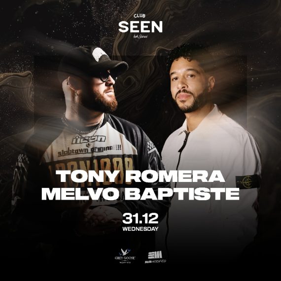 New Year's Eve | TONY ROMERA & MELVO BAPTISTE 31 DEC 2025