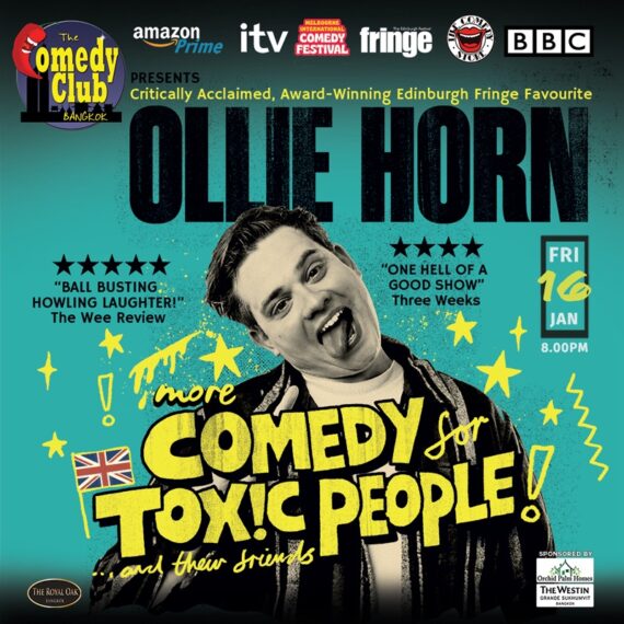 MORE: COMEDY FOR TOXIC PEOPLE - OLLIE HORN (Edinburgh Fringe, BBC)!