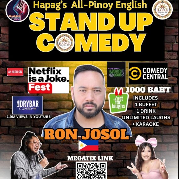 ALL-PINOY ENGLISH STAND UP COMEDY WITH RON JOSOL