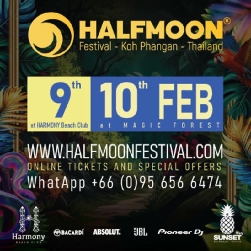 Halfmoon Festival : 9th & 10th February 2026