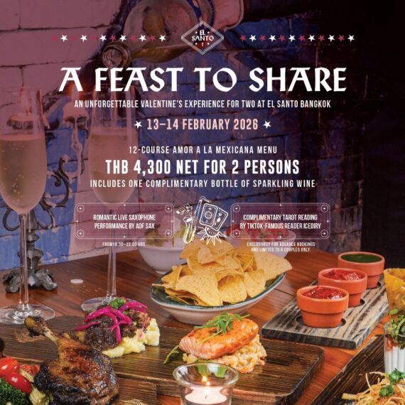 Valentine’s Dinner | El Santo Bangkok