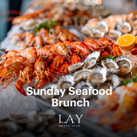 LAY Beach Club - Sunday Seafood Brunch