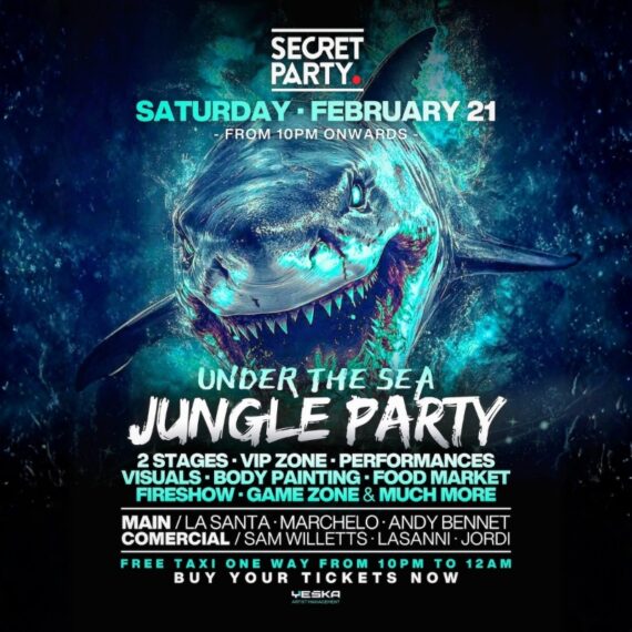 SECRET JUNGLE KOH TAO PARTY - 21 FEBRUARY
