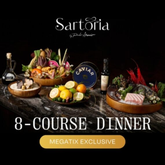 Megatix Exclusive: 8-Course Dinner at Sartoria by Paulo Airaudo