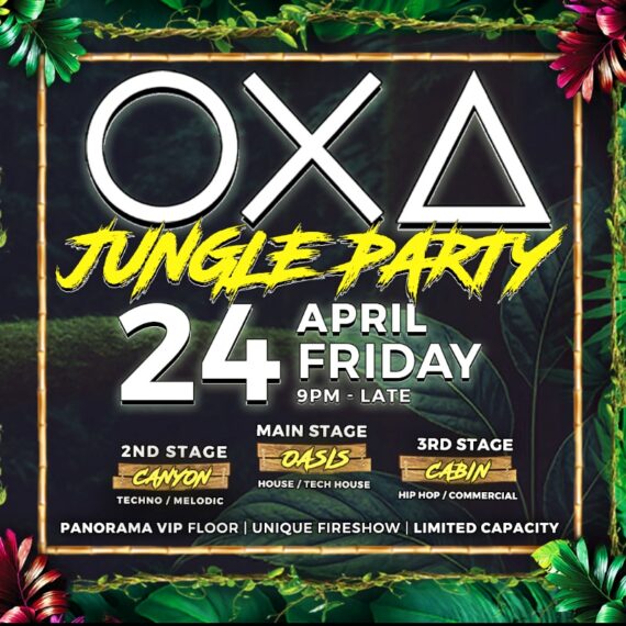 OXA - Jungle Party - with 3 Stages