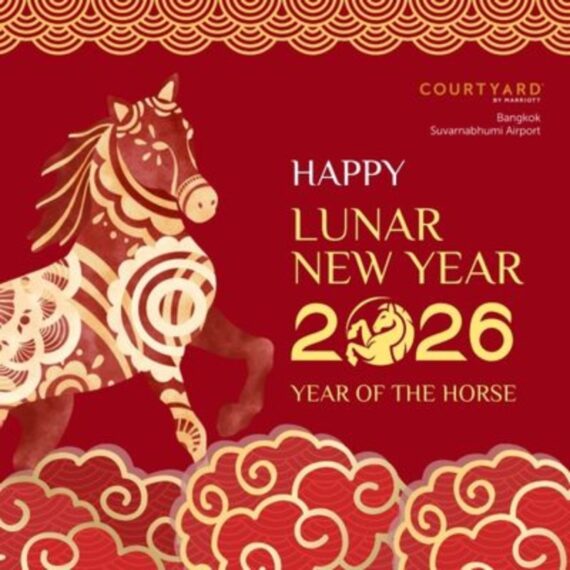 Ride into Endless Success at Courtyard by Marriott Bangkok Suvarnabhumi Airport this Lunar New Year!