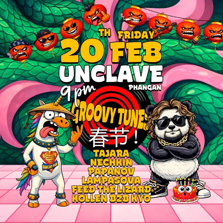 Groovy Tunes CNY @ Unclave Phangan