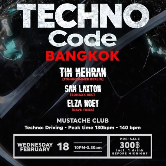 The Techno Code (130 - 138bpm) with: Tim Mehran (Kinky Buddha Berlin) | Mustache Club