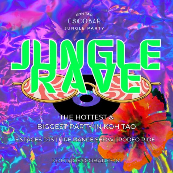 Escobar KohTao - May the Jungle Be With You🔥 🌴 4.5.26