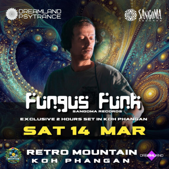 Fungus Funk Exclusice 2h set in Koh Phangan - Dreamland Psytrance Jungle Party