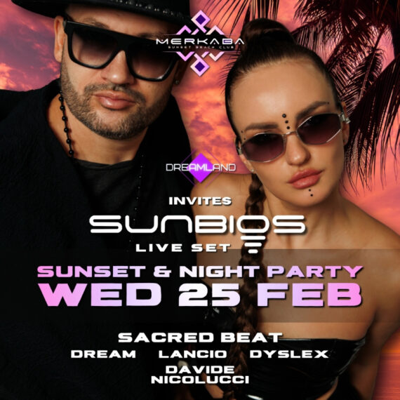 Sunbios at Merkaba Beach Club Koh Phangan by Dreamland Techno
