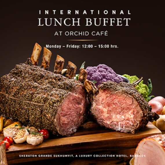 International Lunch Buffet at Orchid Café