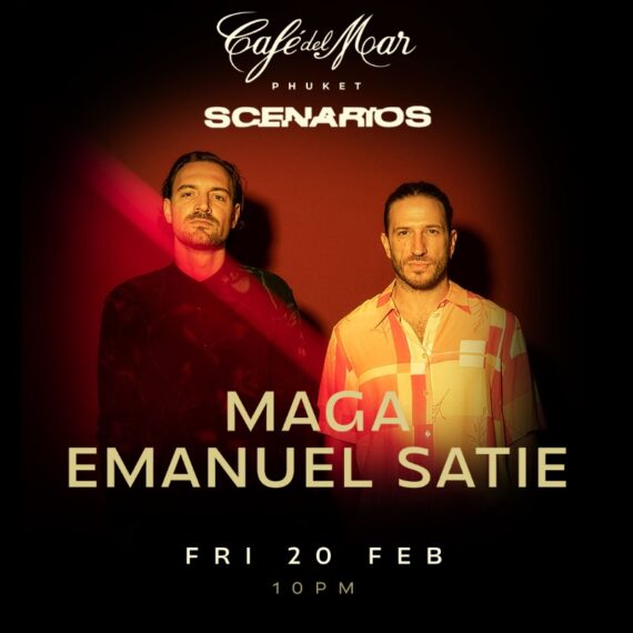 MAGA & EMANUEL SATIE @Café del Mar Phuket | 20.02.26