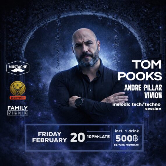 Jagermeister & Mustache Pres. TOM POOKS [Family Pik Nik]