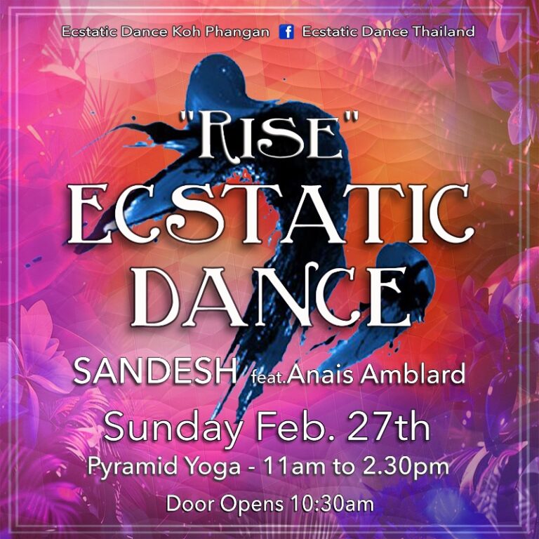 Rise ECSTATIC DANCE @ Pyramid with SANDESH & Friends 1st March