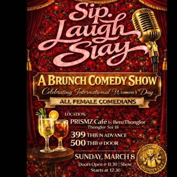 SIP LAUGH SLAY BRUNCH COMEDY SHOW International Women's Day