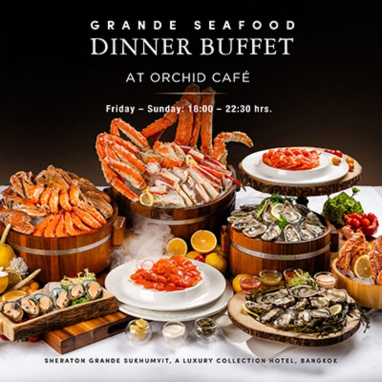 Grande Seafood Dinner Buffet at Orchid Café